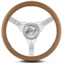 Banjo 15" Steering Wheel with 67-94 GM Adapter - Chestnut