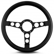 Trans Am 69-81 Pontiac 14" Blk Spoke Steering Wheel - Black