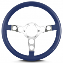 Trans Am 69-81 Pontiac 14" Pol Spoke Steering Wheel - Blue