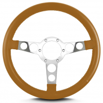 Trans Am 69-81 Pontiac 14" Pol Spoke Steering Wheel Chestnut