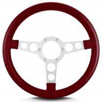 Trans Am 14" Steering Wheel 6 Hole Direct Fit - Burgundy