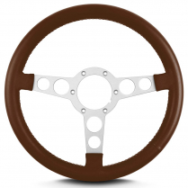 Trans Am 14" Steering Wheel 6 Hole Direct Fit - Caramel