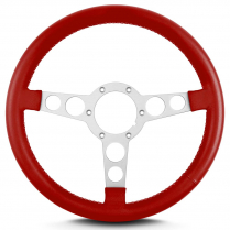 Trans Am 14" Steering Wheel 6 Hole Direct Fit - Bright Red