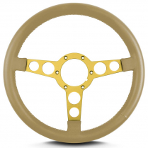 14" 69-81 Trans Am Steering Wheel, Standard Grip - Gold Anodized