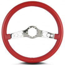 14" SS Steering Wheel, Standard Grip - Polished