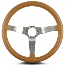 14" Vette 3 Steering Wheel, Standard Grip - Brushed
