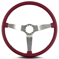 15" Vette 3 Steering Wheel, Thin Grip - Brushed