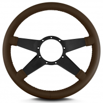 Mark 9 Standard 14" with Black Spoke Steering Wheel - Brown