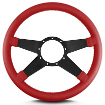 Mark 9 Standard 14" with Black Spoke Steering Wheel- Brt Red