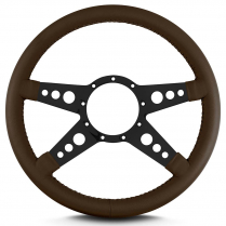 Mark 9 GT 14" with Black Spoke Steering Wheel - Brown
