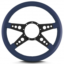 Mark 9 GT 14" with Black Spoke Steering Wheel - Blue