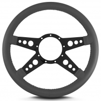 Mark 9 GT 14" with Black Spoke Steering Wheel - Dark Grey