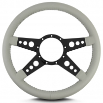 Mark 9 GT 14" with Black Spoke Steering Wheel - Light Grey