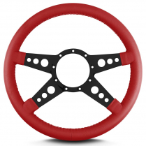 Mark 9 GT 14" with Black Spoke Steering Wheel - Bright Red