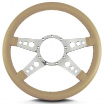 Mark 9 GT 14" with Polished Spoke Steering Wheel - Tan