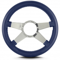 14" Mark 9 Steering Wheel, Thick Grip - Polished