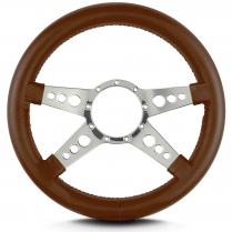 14" Mark 9 GT Steering Wheel, Thick Grip - Polished