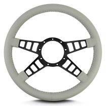 14" Mark 9 Track GT Steering Wheel, Standard Grip - Black