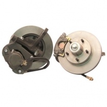 Mustang II Disc Brake Kit with Dropped Spindle - 5x4-1/2" BP