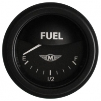 Moal Bomber 2-1/8" Fuel Gauge in 73-10 OHM - BLF