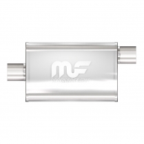 Magnaflow Muffler, 18x4X9, 2.5/2.5 O/C - Stainless