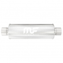 Magnaflow Round Stainless Muffler - 2-1/2"