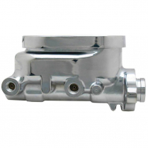 GM Flat Top 1-1/8" Master Cylinder - Chromed Aluminum