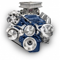 Ford Small Block Mid-Mount A/C Serpentine Drive Kit
