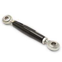 Billet Aluminum 5" Adjusting Rod - Gloss Black
