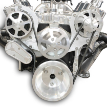 BB Chevy 8-Rib S-Drive Serp Kit wo Power Steering - Machined