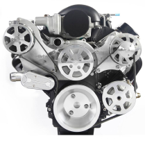 Chevy LS 8-Rib S-Drive Serp Kit for Remote Res - Machined