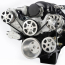 Chevy LS 8-Rib S-Drive Serp Kit for Remote Res - Machined