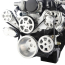 LS 8-Rib S-Drive Serp Kit w/o A/C for Remote Res - Machined