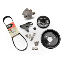 LT1 Gen V Power Steering Kit for Remote Res - Gloss Black