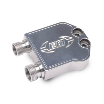 SD7 Sanden A/C Compressor Manifold - Polished