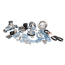 SB Chevy S-Drive Serp Kit w/o A/C w/Plastic Res - Clear Coat