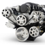 Chevy LS S-Drive Serp Kit for Remote P/S Res - Machined