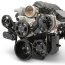 Chevy LS S-Drive Serp Kit w/o A/C w/Billet Res - Gloss Black