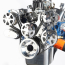 SB Ford S-Drive Serp Kit for Remote P/S Res - Clear Coated