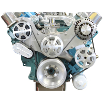 BB Mopar S-Drive Serp Kit for Remote Reservoir - Machined