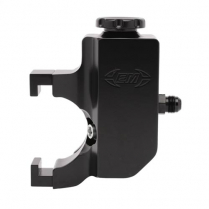 Billet Power Steering Clip-On Reservoir Tank - Black Anod