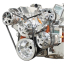 SB Chevy V-Drive Pulley Kit with Billet Reservoir - Polished