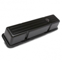 SB Chevy Tall Milled Aluminum Valve Covers - Matte Black