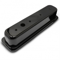 SB Chevy Center Bolt Tall Alum Valve Covers - Gloss Black