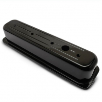 SB Chevy Center Bolt Tall Ball Milled Valve Covers Gloss Blk