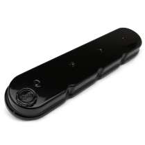 Chevy LS Cast Alum Valve Covers without Coil Mts - Gloss Blk
