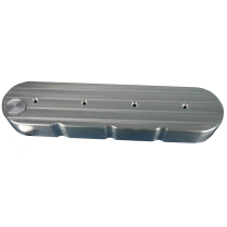 Chevy LS Billet Smooth Aluminum Valve Covers - Machined