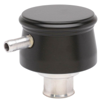 Breather PCV Push-In Aluminum Smooth - Matte Black