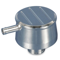 Breather PCV Push-In Aluminum Ball Milled - Polished
