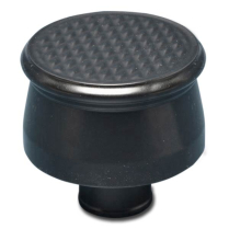 Push-In Diamond Alum Valve Cover Breather - Matte Black